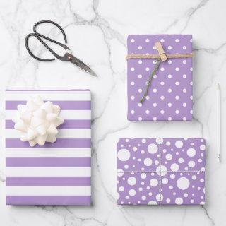 Lavender Patterns  Sheet Set