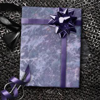 Lavender Purple Abstract | Metallic Brushstroke