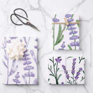 Lavender Seamless  Sheets