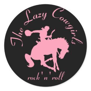 Lazy Cowgirls sticker