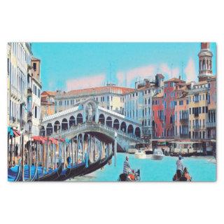 ldp VENICE - gondolas - rialto - Tissue Paper