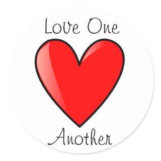 LDS Primary Stickers - Love one Another