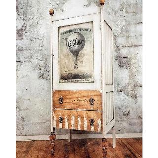 LE GEANT FRENCH HOT AIR BALLOON POSTER TISSUE PAPER