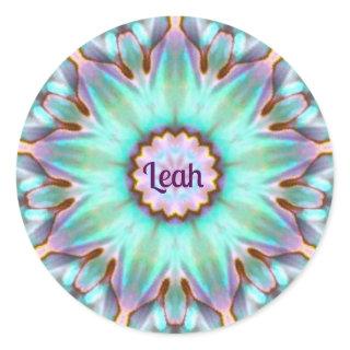 LEAH ~ Personalised Paua Shell Sticker ~