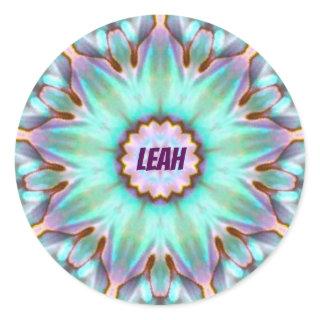 LEAH ~ Personalized Paua Shell Sticker ~