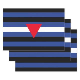 Leather Queer Pride Flag  Sheets