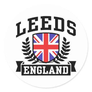 Leeds Classic Round Sticker