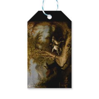 Legend of Headless Horseman Halloween Ghost Gift Tags
