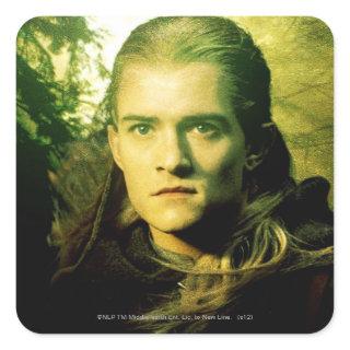 LEGOLAS GREENLEAF™ Front Portrait Square Sticker