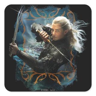 LEGOLAS GREENLEAF™ Graphic Square Sticker