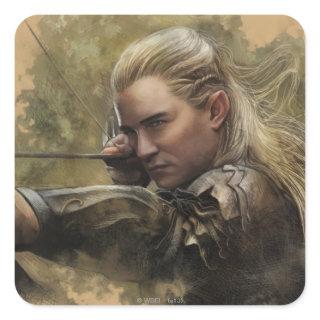 LEGOLAS GREENLEAF™ Sketch Square Sticker