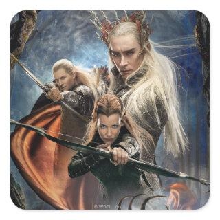 LEGOLAS GREENLEAF™, TAURIEL™, and Thranduil Square Sticker