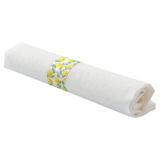LEMON FRESH FRUIT PATTERN Napkin Band