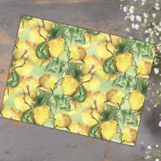 Lemon Orchard  Tissue Paper