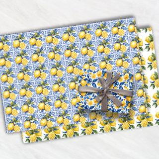 Lemon Pattern Citrus Fruit Tropical Summer  Sheets
