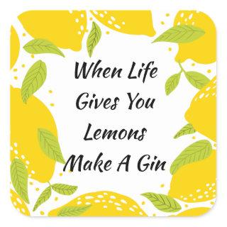 lemon quote add your own  sticker