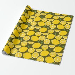 Lemon Yellow Modern Fun Cute