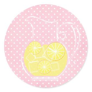 Lemonade Classic Round Sticker