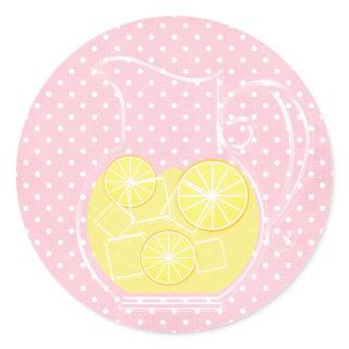 Lemonade Classic Round Sticker