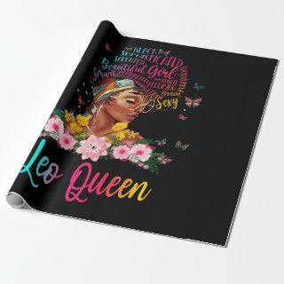 Leo Queen Black Women Persistent Beautiful