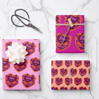 Leo Zodiac Coquette Heart Birthday Cake  Sheets