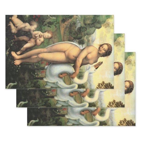 Leonardo da Vinci's Leda and the Swan  Sheets