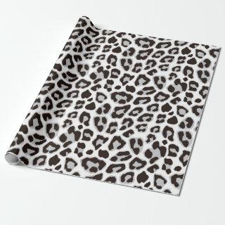 Leopard  Black and White