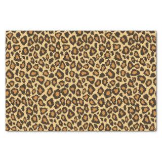 Leopard Yellow Animal Print Tissue Paper