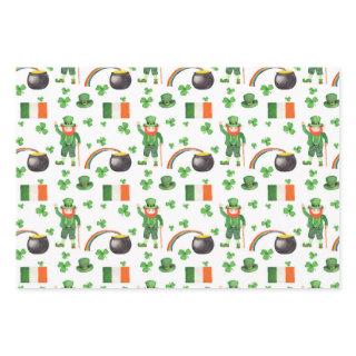 Leprechaun Pattern, Irish, Ireland, St. Paddy's  Sheets