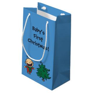Leslie Patricelli's Baby Chooses a Christmas Tree Small Gift Bag