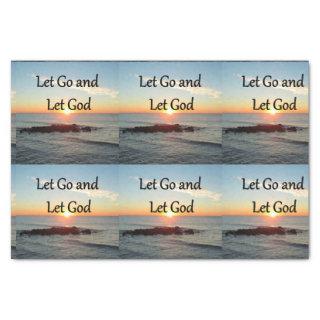 LET GO AND LET GONE SUNRISE DESIGN TISSUE PAPER