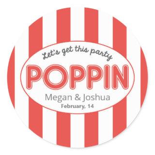 Let's Get This Party Poppin Sticker