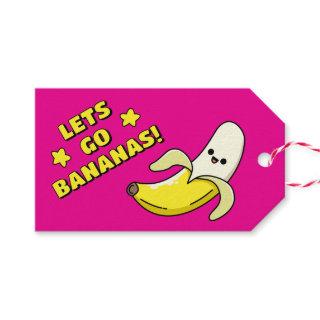 Lets Go Bananas! Gift Tags