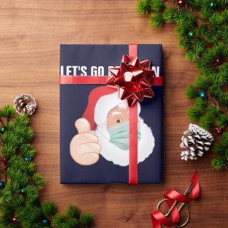 LET'S GO BRANDON CHRISTMAS SANTA