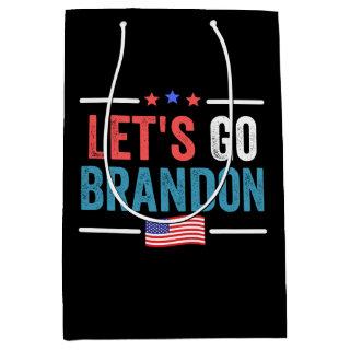 Let's Go Brandon Medium Gift Bag