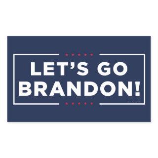 Let's Go, Brandon! rectangular sticker