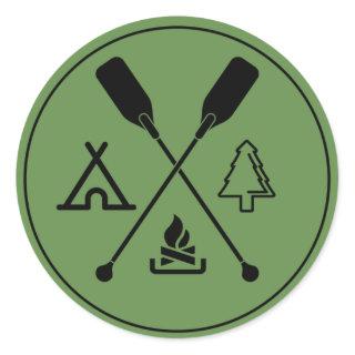 Lets Go Camping Sticker