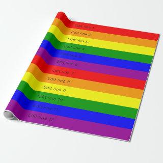 LGBTQIA Pride Rainbow
