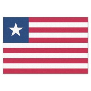Liberia Flag Tissue Paper