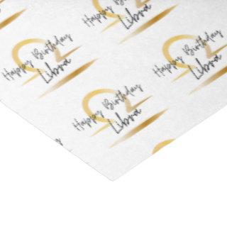 Libra Birthday Wrap Tissue Paper