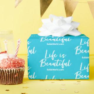 Life is Beautiful Blog Brand Website Turquoise