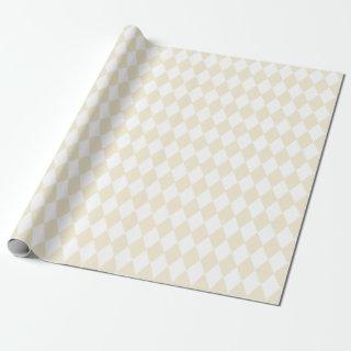 Light Beige Harlequin Pattern