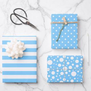 Light Blue Patterns  Sheet Set