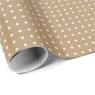 Light Bronze with Polka Dots