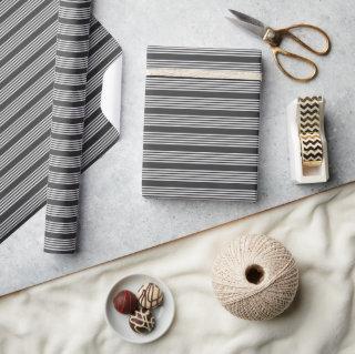Light grey and charcoal five stripes pattern