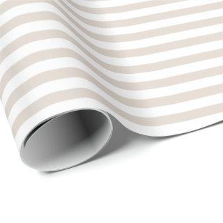 Light Khaki | White Stripe