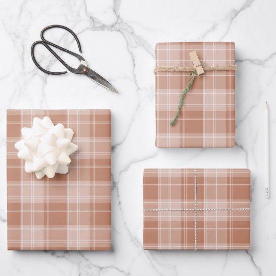 Light Orange Plaid Pattern  Sheets