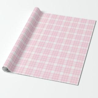 Light Pink and White Plaid
