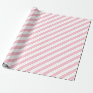 Light Pink Diagonal Stripe