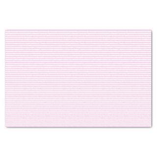 Light Pink Pinstripes Stripes Tissue Paper